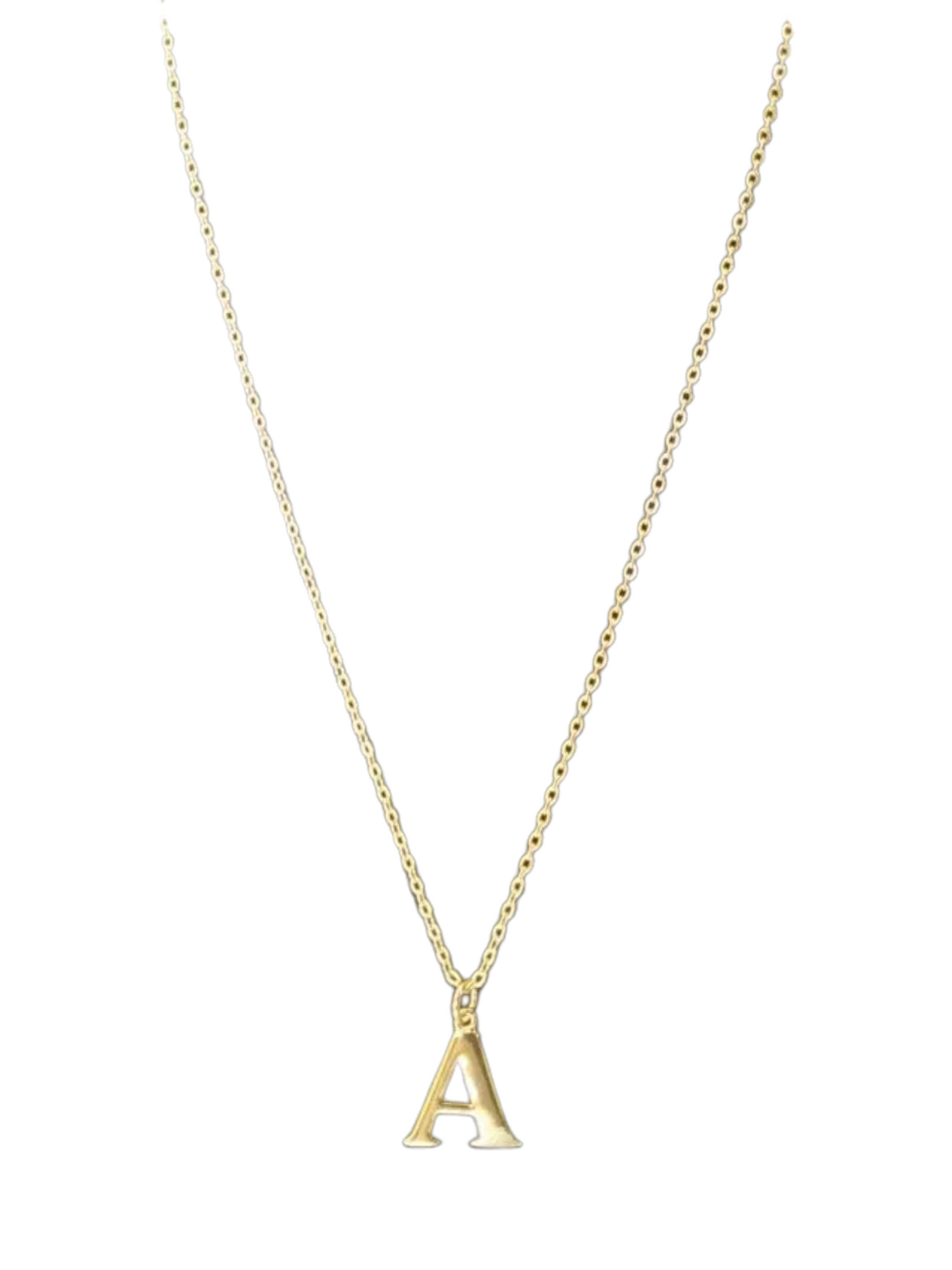 Gold Initial Necklace