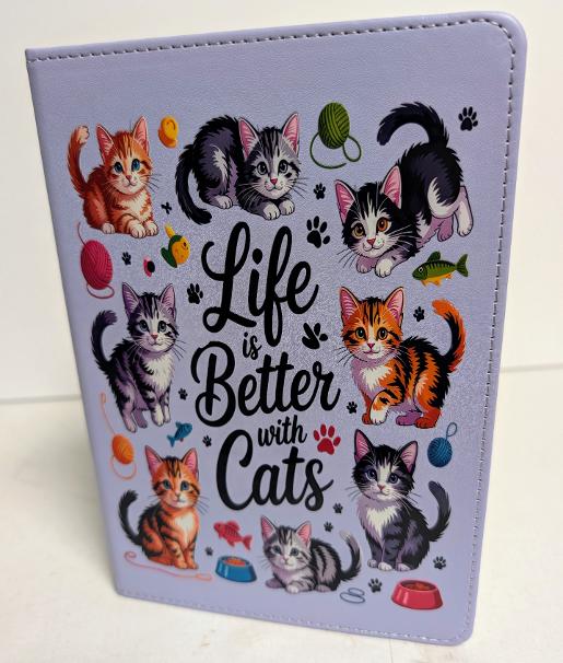 Life Is Better with Cats Journal