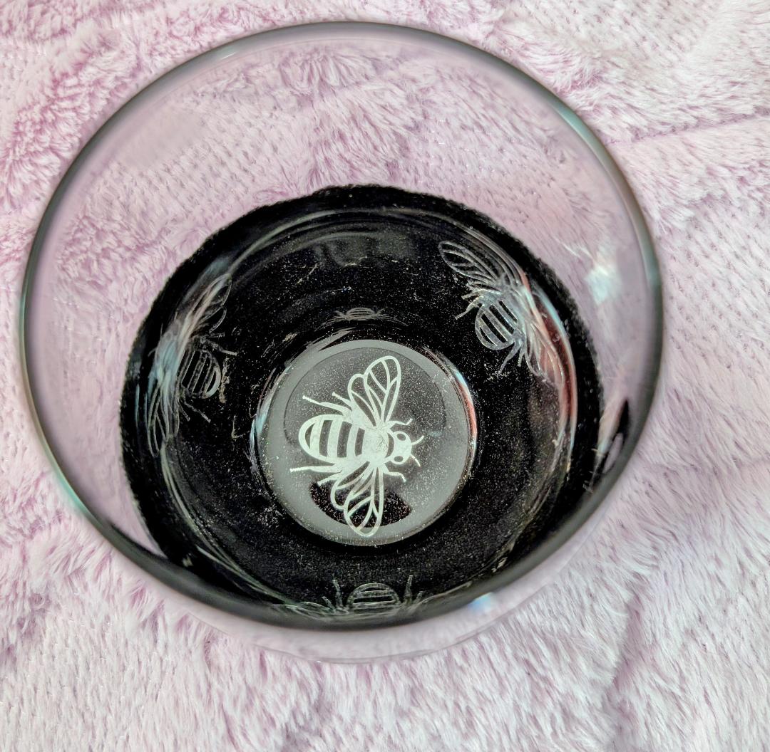 Buzzed wine glasses